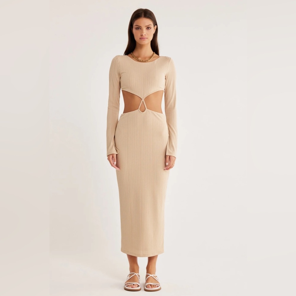 Rumer, OASIS LS MIDI, nude, Small, NWT
